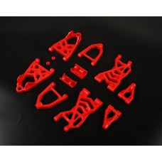 Nylon HD Control Arm Set Red | Rovan Sports